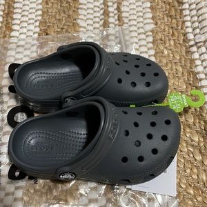 Crocs Kids Toddler Size c10 Slate Gray NWT